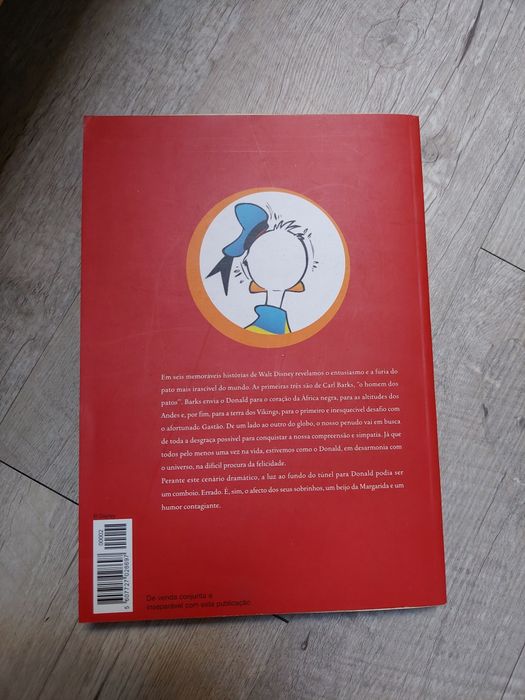 Livro de banda desenhada Pato Donald Disney