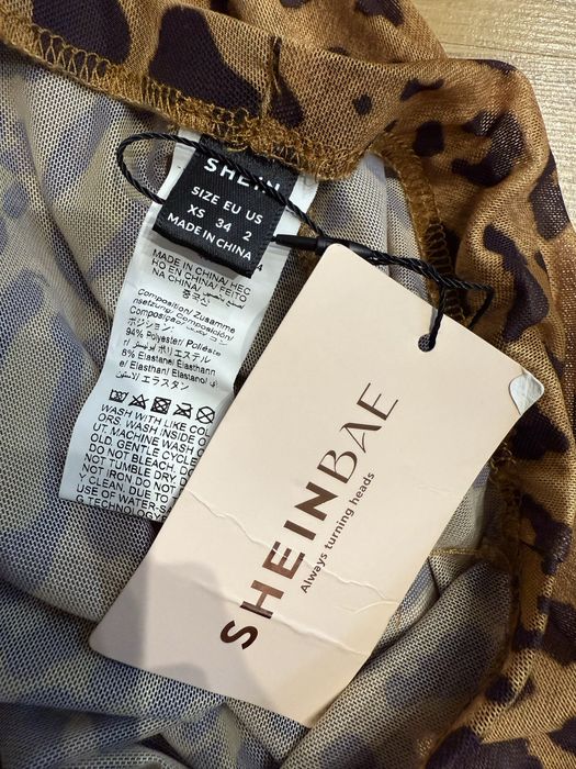 Długa spódnica w panterke