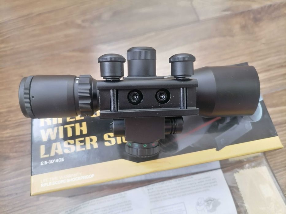 Новий оптичний приціл мінік 2,5-10x40E з ЛЦУ.