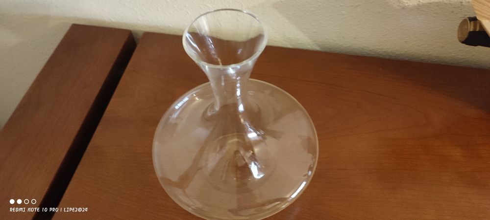 Decanter de vidro