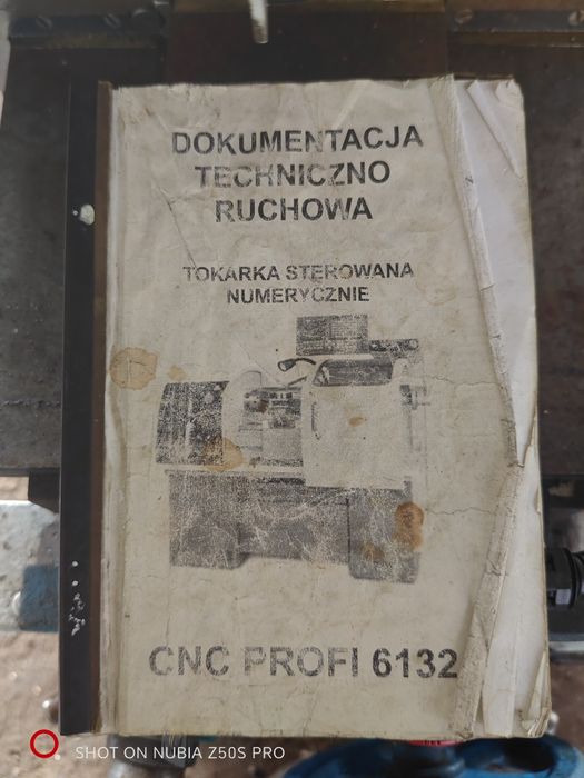 Tokarka CNC CK6132x750 mała