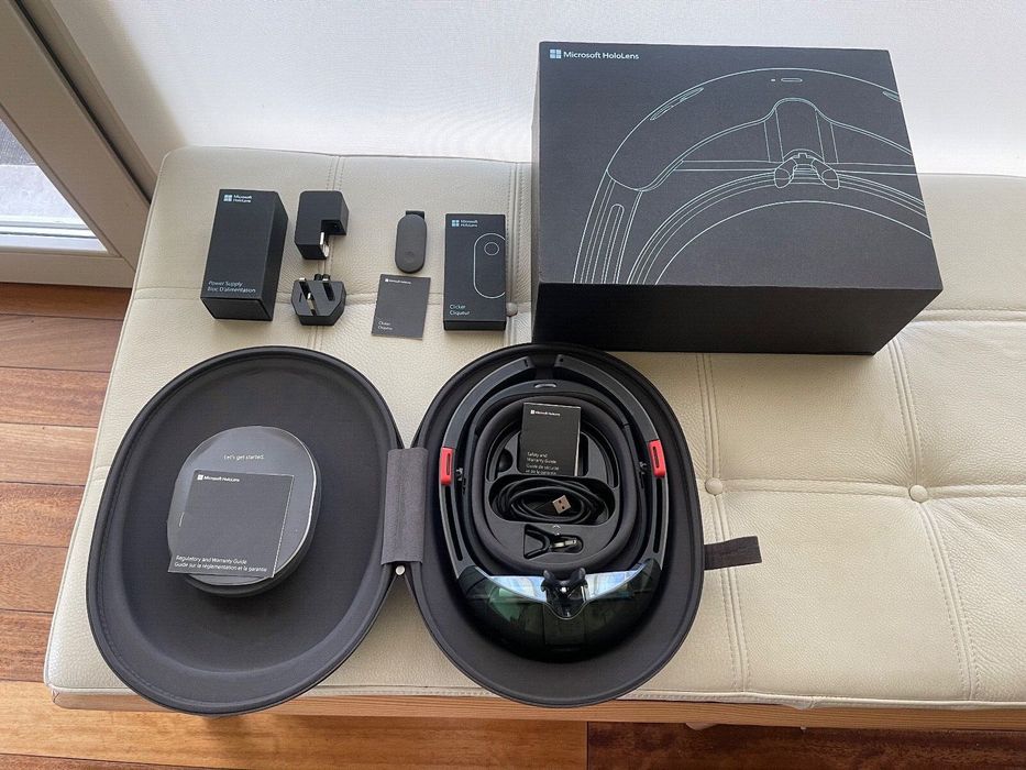 Microsoft Hololens 1 + Clicker + Bolsa e Acessorios originais