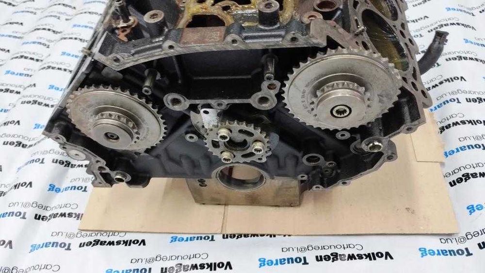 Блок циліндрів двигуна Volkswagen Touareg 3.0TDi BKS бкс