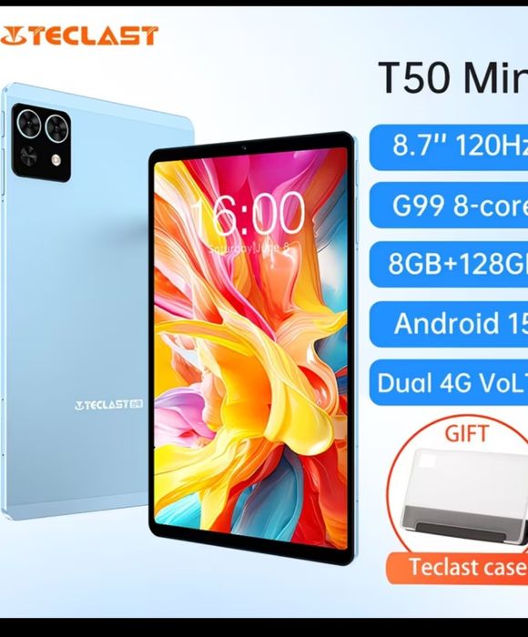 Планшет tclast t50 mini 8/128