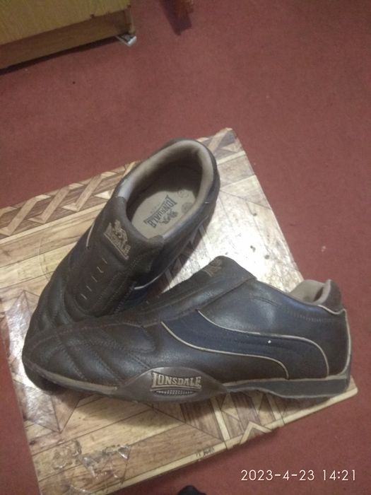 Кросівки Lonsdale кожані.