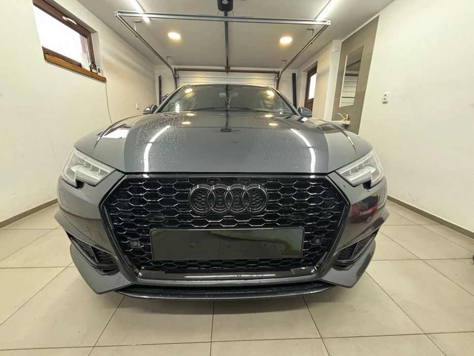 Решетка радиатора ауди audi a4 b9 дорест rs4 в соты