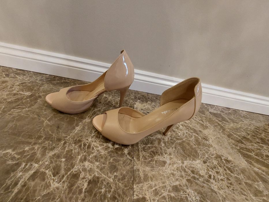 Buty beżowe R.Polański