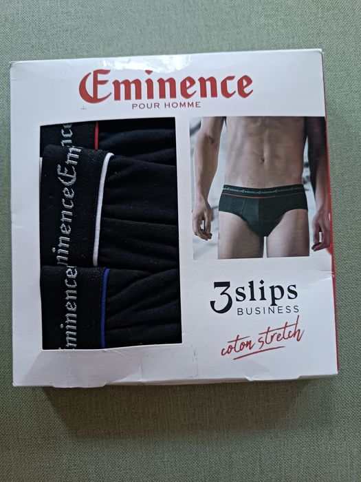 Slipy męskie Eminence rozmiar M 3sztuki