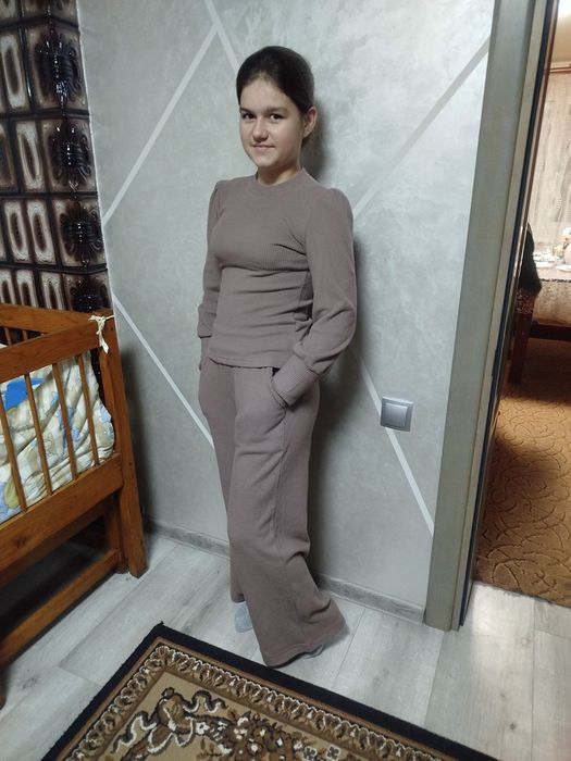 Теплий костюм для дівчинки