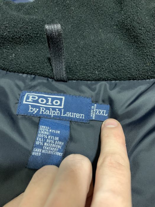 Вінтажна куртка пуховик Polo Ralph Lauren