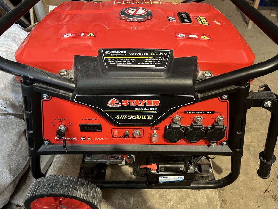 Генератор Stayer 7,5 kw