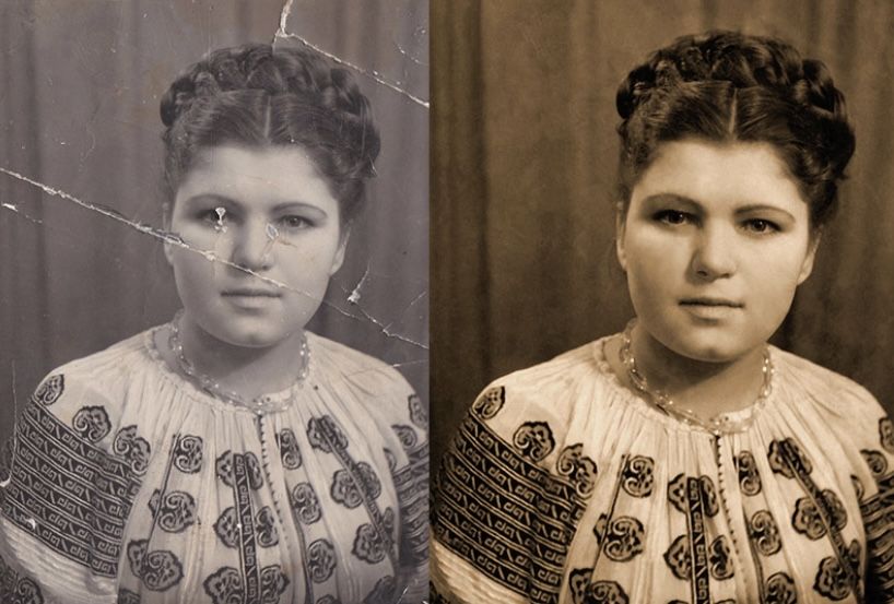 Реставрація старих фото, друк, ламінування