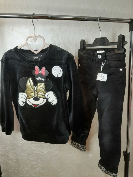 Комплект на дівчинку джинси кофта світшот