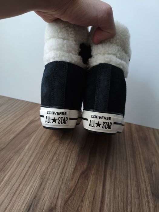Buty Converse All Star Platform Plus Winter trampki ociepl 36,5 23,5cm