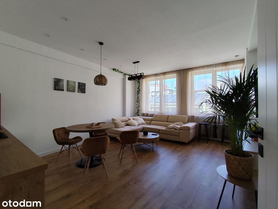 56 m², 2 pokoje, miejskie, balkon - 70m od Galerii Katowickiej - View 6