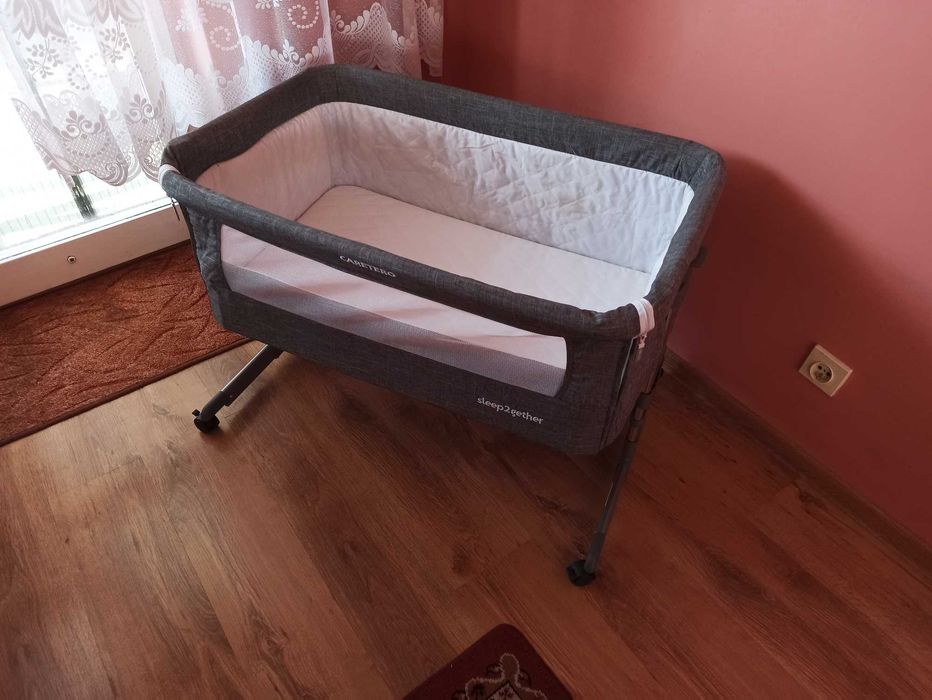 Łożeczko dostawka regulowane caretero sleep2gether