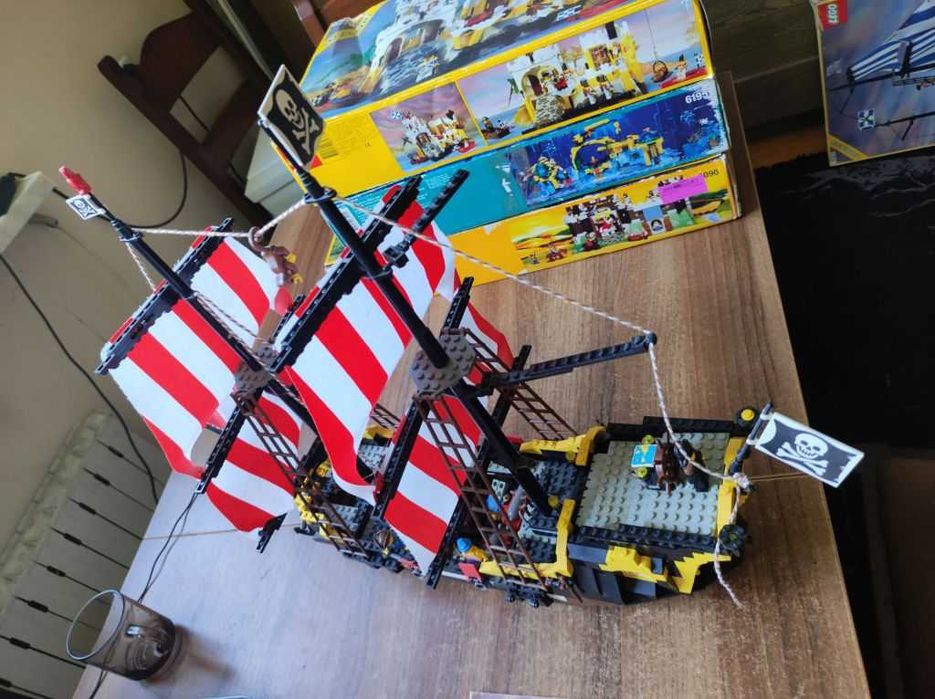 Lego 6285 Black Seas Barracuda Pirates z instrukcją