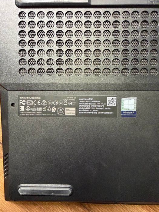 Lenovo Legion i7-10750H RAM 16 gb 144Hz RTX 2060  (6GB)