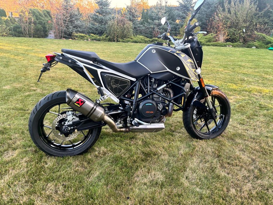 Piękny KTM 690 Duke 17r 17t km Akrapovic