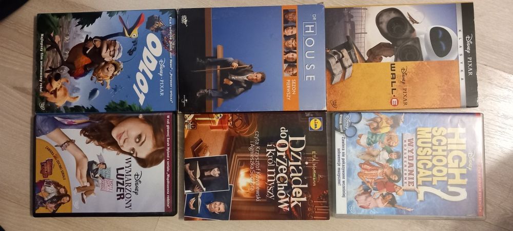 Plyty DVD z filmami