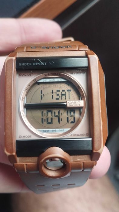 Casio G-Shock G-8100A-5 Módulo QW-3078 - A funcionar