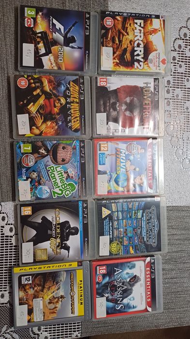 Sprzedam gry na ps 3