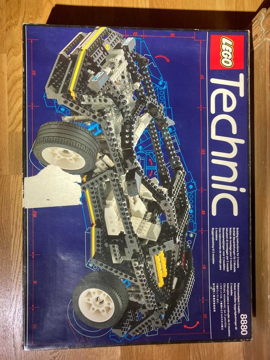 LEGO TECHNIC 8880 - Super Car - 1994 - marzenie lat 90
