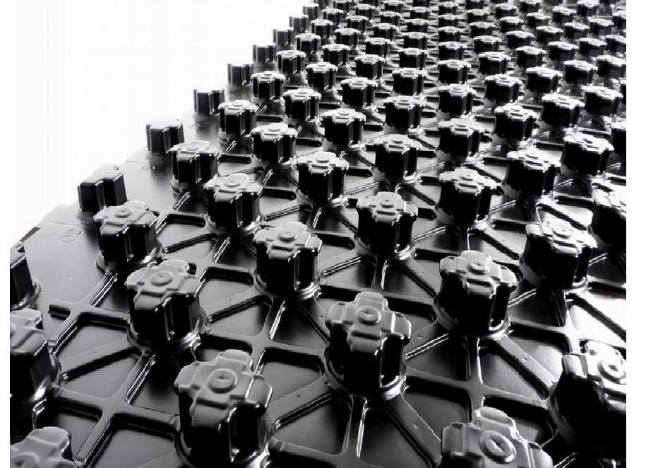 Płyta do ogrzewania podłogowego Mata Eurotop bez izolacji