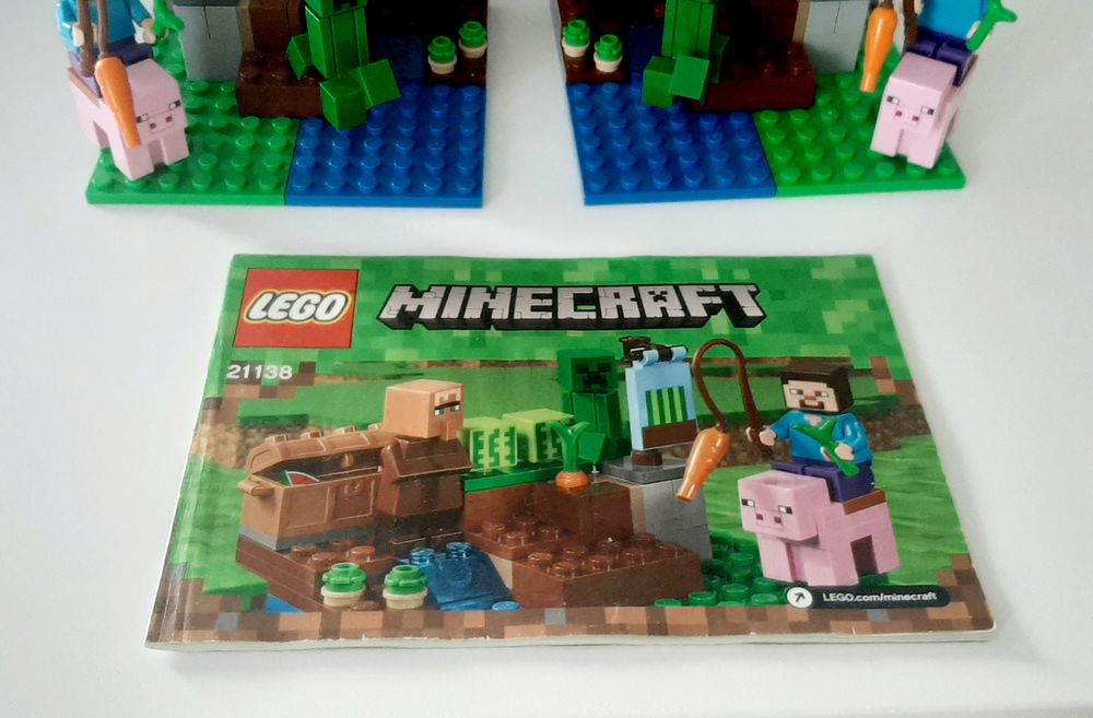 Klocki Lego Minecraft 2x 21138 The Melon Farm Ząbki •