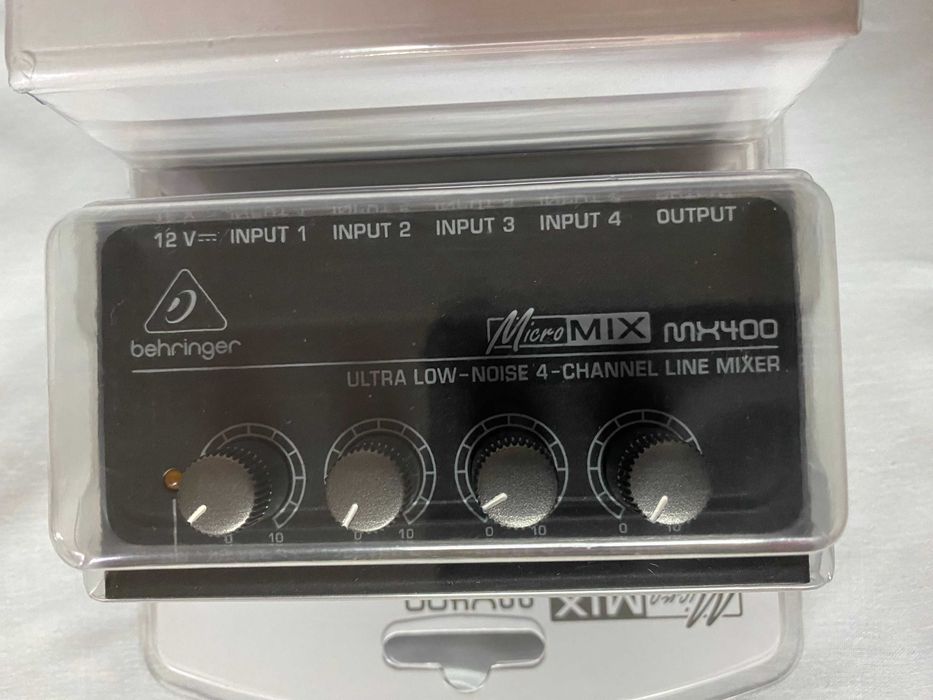 Amplificador behringer micromix mx400