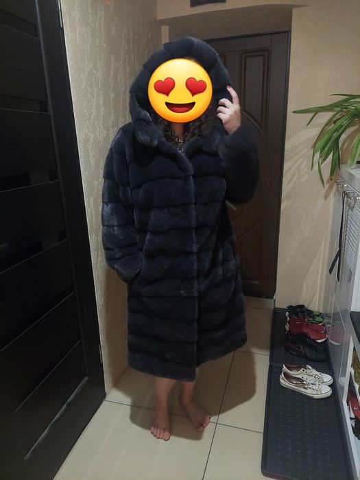 Шуба норка в идеальном состоянии