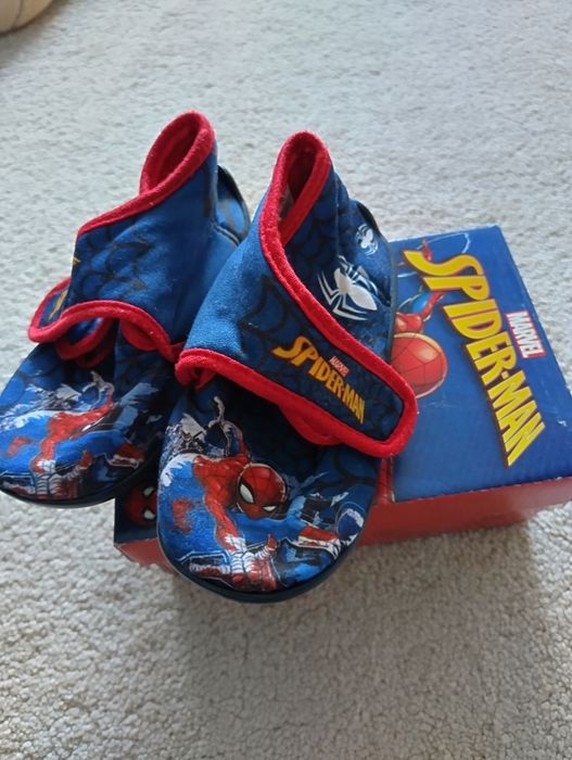 Pantufas de criança spiderman