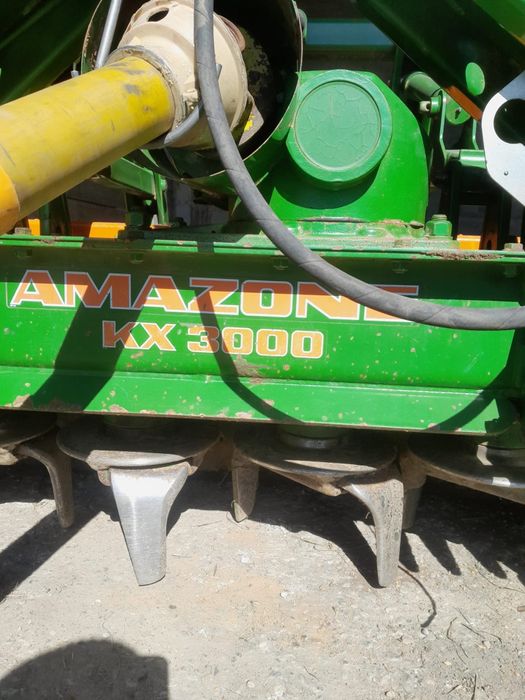 Agregat uprawowy, brona wirowa amazone kx 3000 z hydropakiem