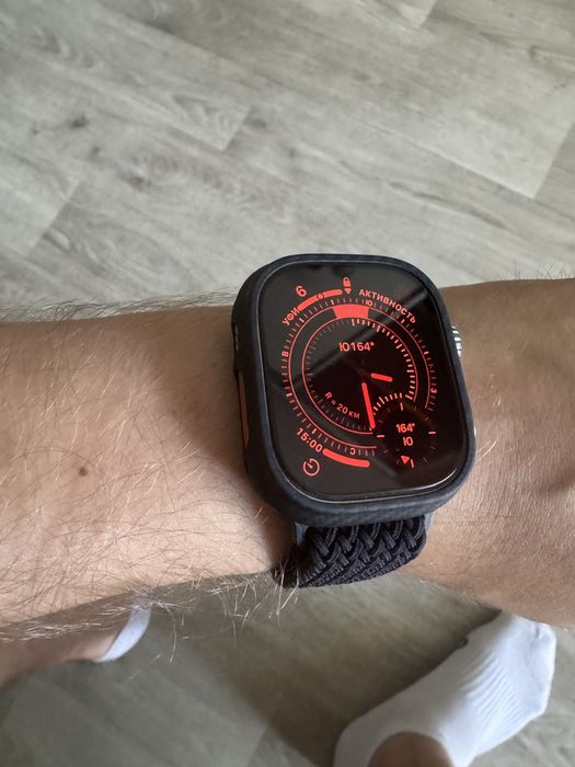 Apple Watch Ultra 1 49 mm Pitaka 100% акб