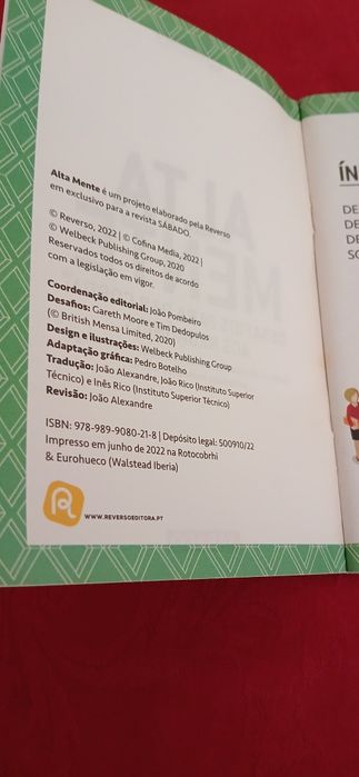 Quatro revistas Alta Mente,  novas