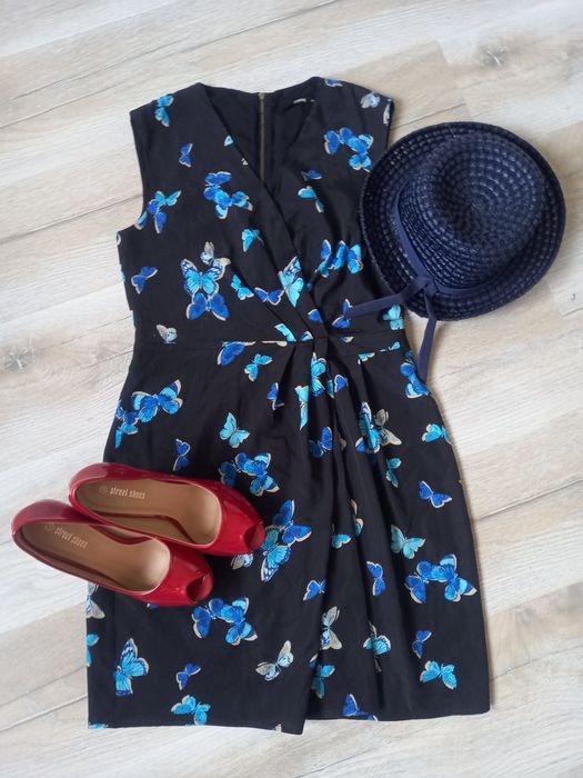 Sukienka Oasis roz 36 38bez rękawów lato boho must have