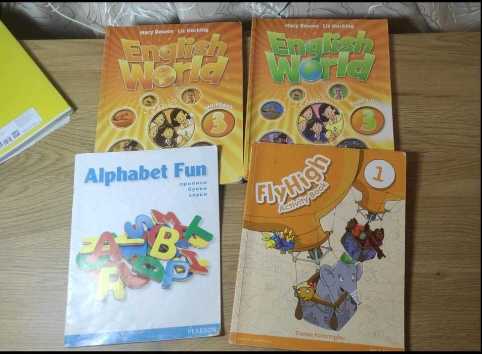 Книги зошити для англ. 1-3-4-5-6-7-8 9 клас