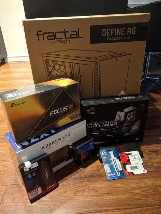 Gaming PC Intel 8700k 32gb DDR4 3200mhz ASUS ROG STRIX-E Z370 mobo