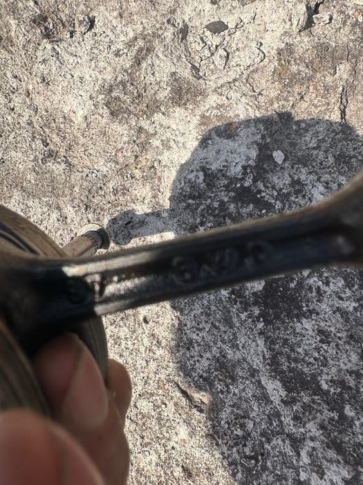 Коленвал Тонкий вал Honda dio tact[28>27][25>18]24 Оригінал