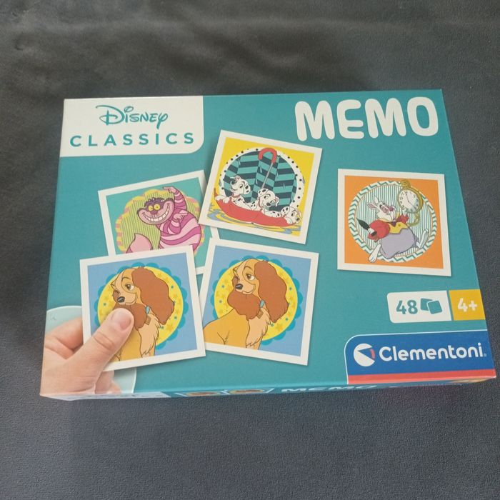 Gra memo dla dzieci. 48kart. Disney clementoni.