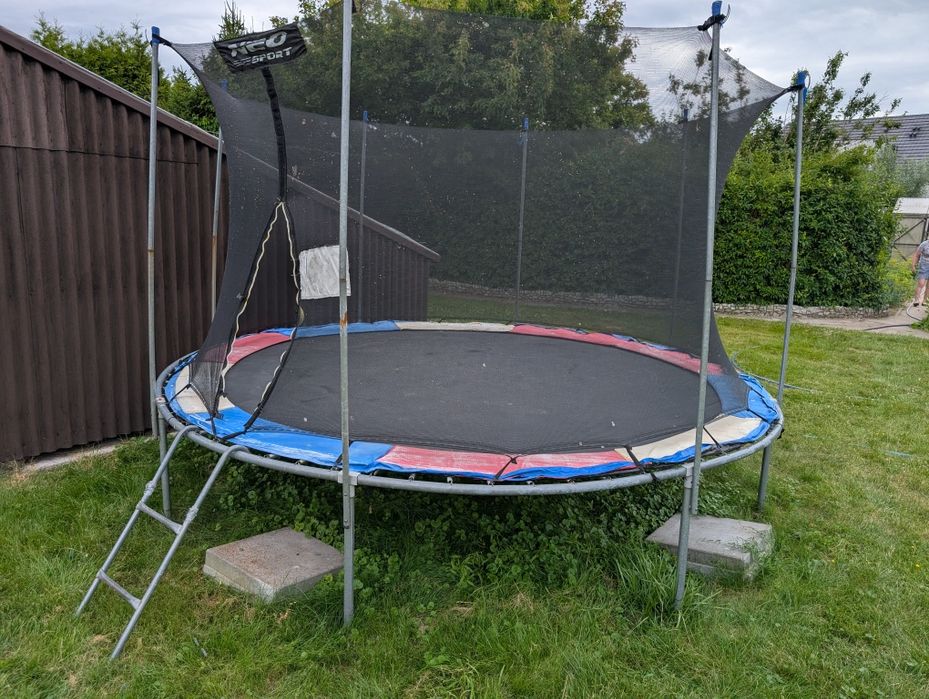 Duża trampolina Neosport 368cm