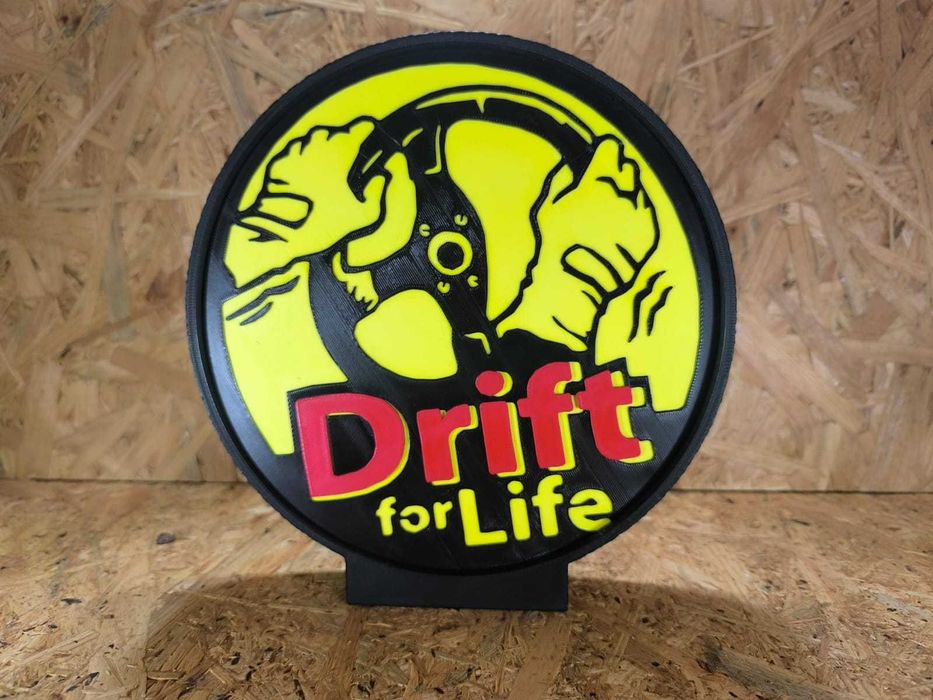 Luminária Decorativa / Lightbox Drift for Life