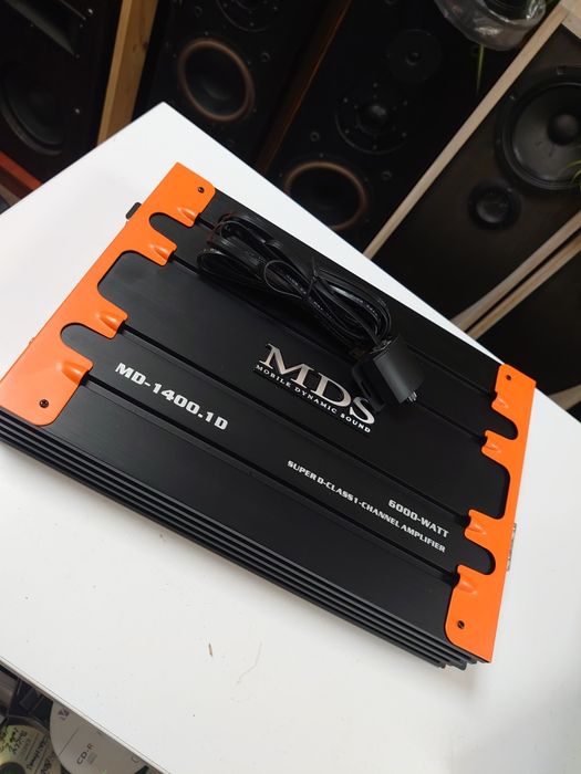 Усилитель автомобильный. Моноблок. 1600вт на 1ом.полноразмерный  6кг