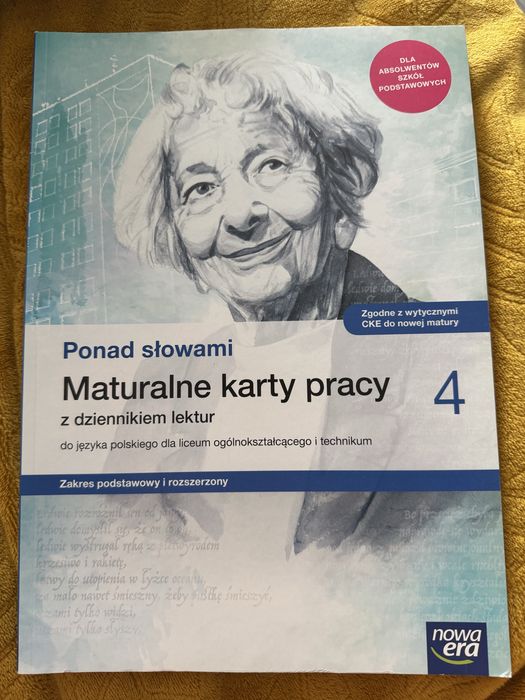 Maturalne karty pracy ponad slowami 4 nowa era