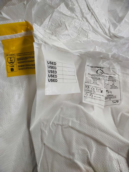 Worek Big Bag 1000kg, certyfikat ISO, nowy, bardzo mocny.