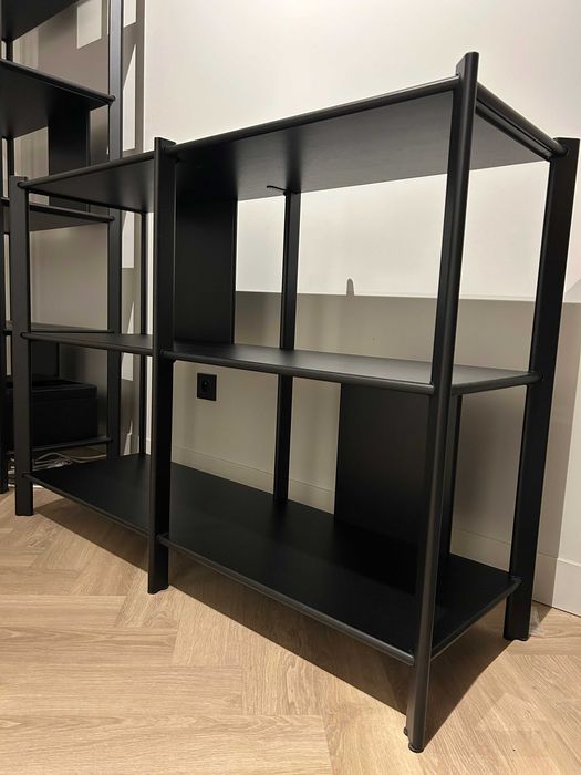 Regał IKEA JÄTTESTA 120x85 cm - czarny / stan bardzo dobry