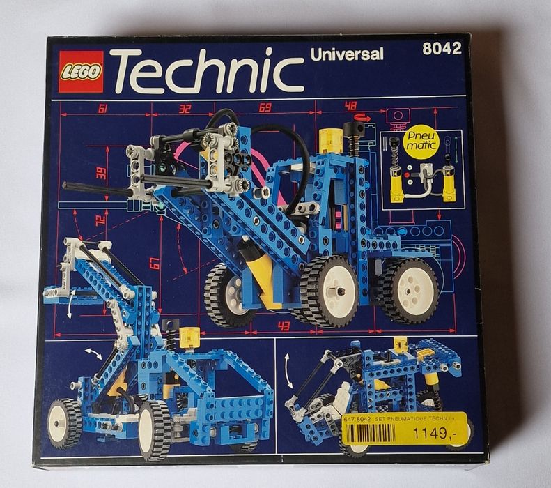 Lego Technic 8042, komplet z pudełkiem, super stan
