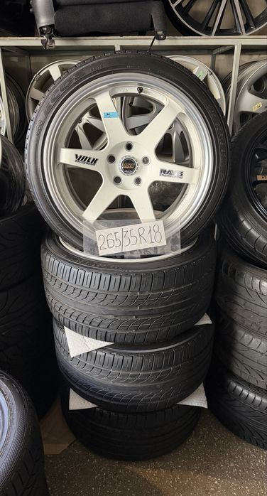 Продам Диски  (4шт)R18  TE37   10j  ET30  5x114,3