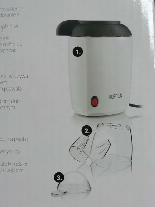 NOVA Máquina Pipocas Ar Quente