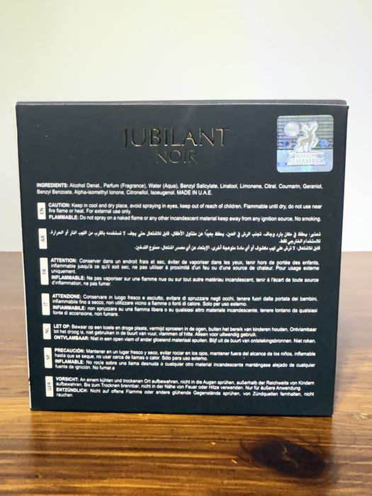 Damskie perfumy Maison Alhambra Jubilat Noir 90 ml